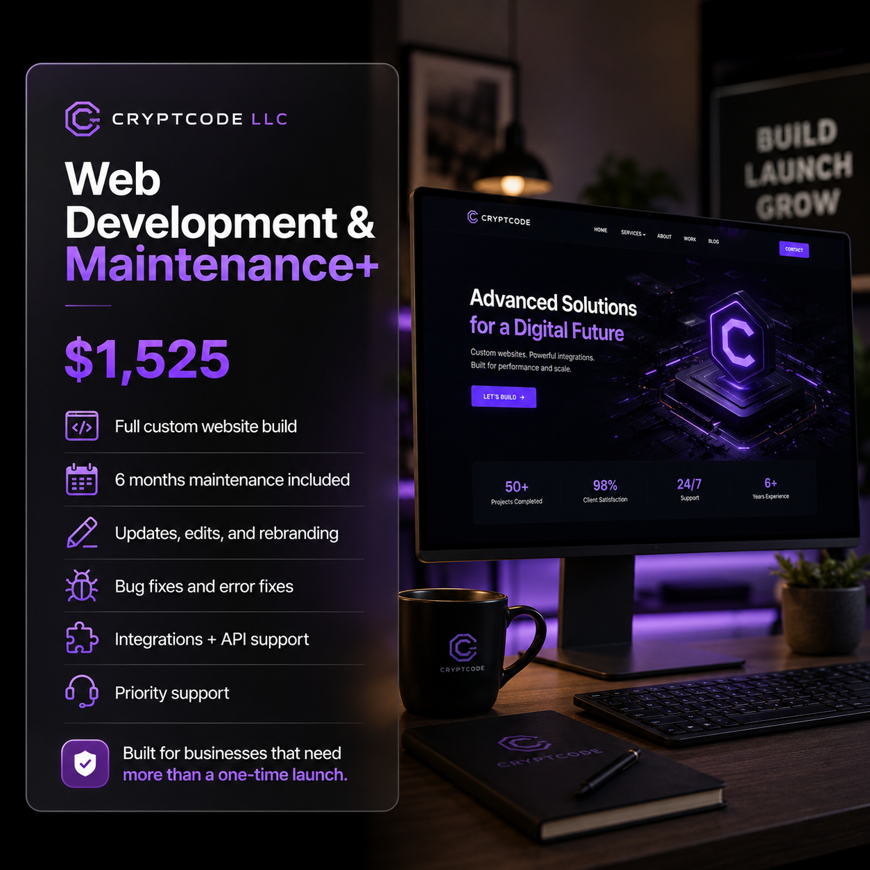 Web development & Maintence+